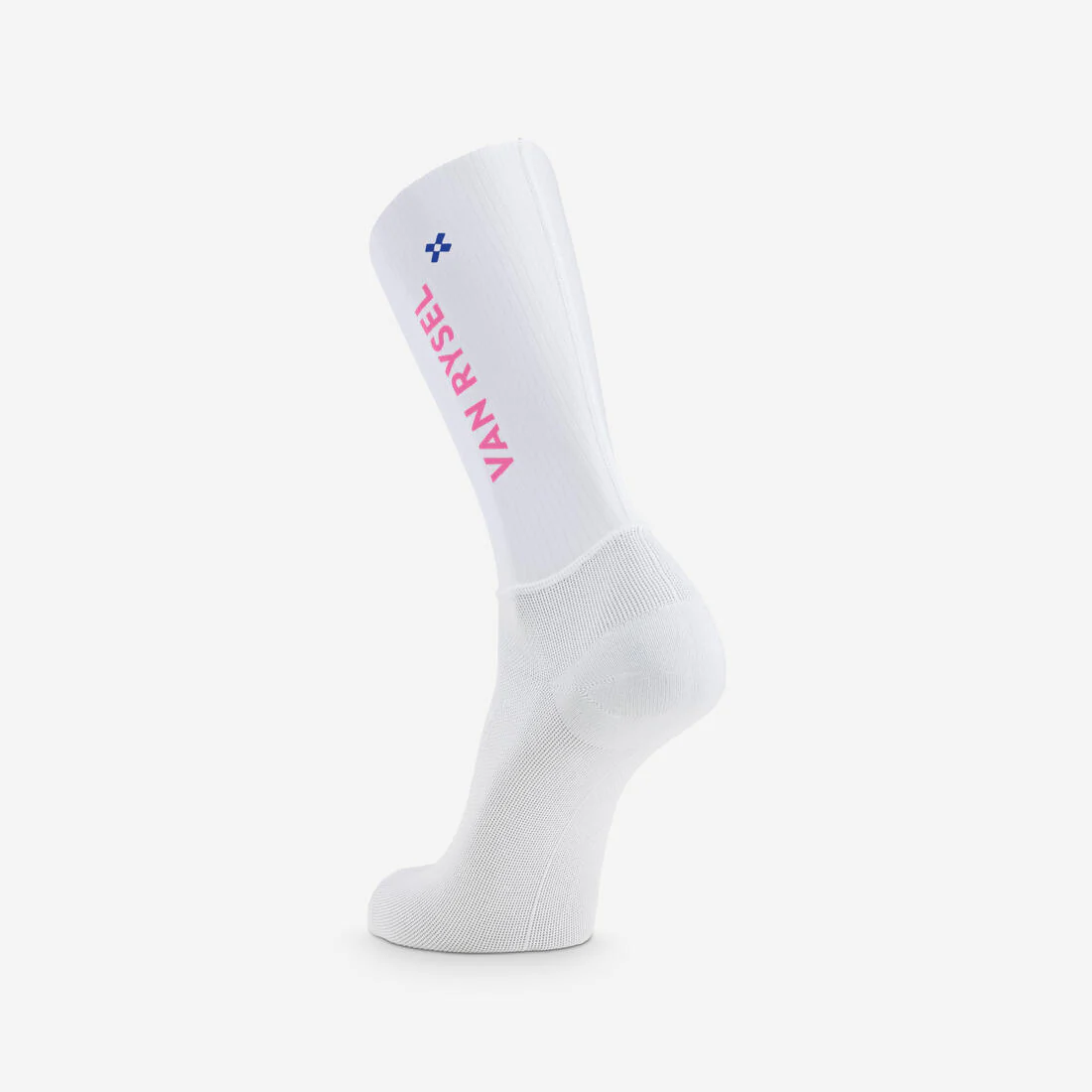 Calcetines de ciclismo de carretera blancos RCR R - Image 15