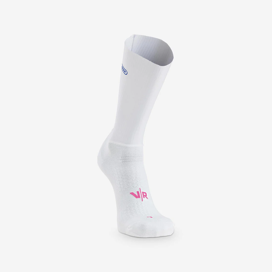 Calcetines de ciclismo de carretera blancos RCR R - Image 5
