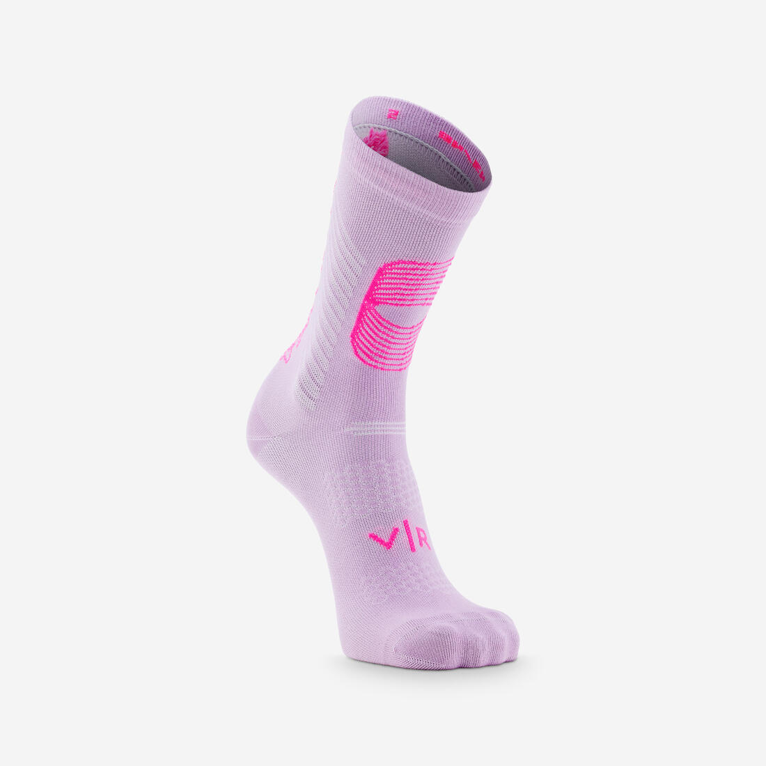 Calcetines de ciclismo EDR violetas - Image 10