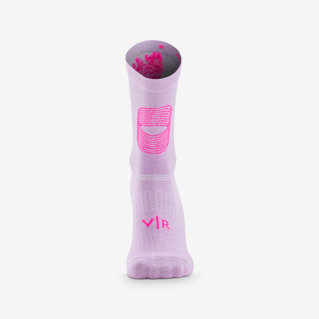 Calcetines de ciclismo EDR violetas - Image 16