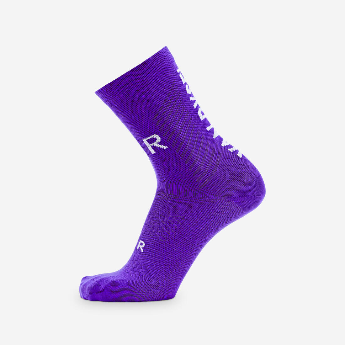 Calcetines de ciclismo EDR violetas - Image 5