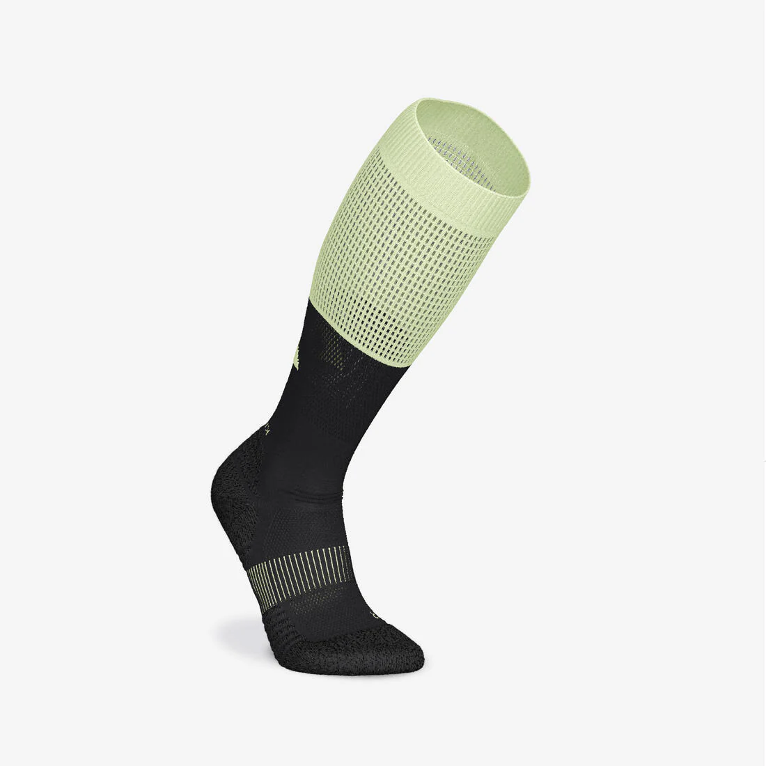 Calcetines de compresión de running negros Kiprun 500 - Image 2
