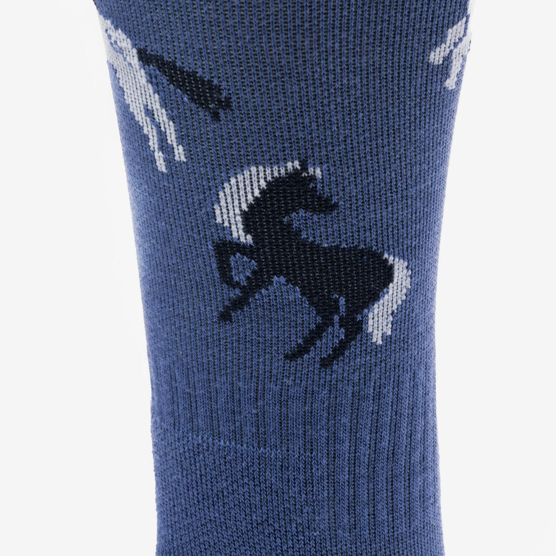 Calcetines de equitación azul verdoso y para niños SKS 500, paquete de 2 - Image 16