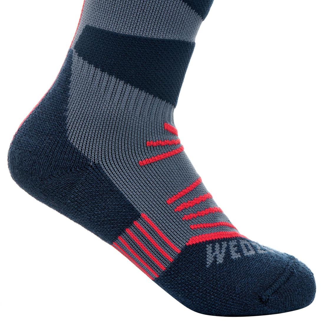 CALCETINES DE ESQUÍ NIÑOS 500 - AZUL MARINO - Image 3