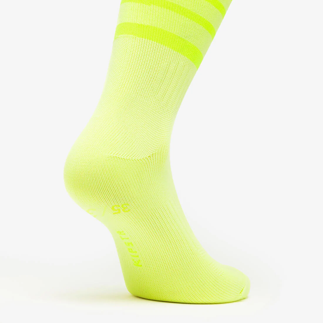 Calcetines de futbol amarillas con rayas Viralto Júnior - Image 4