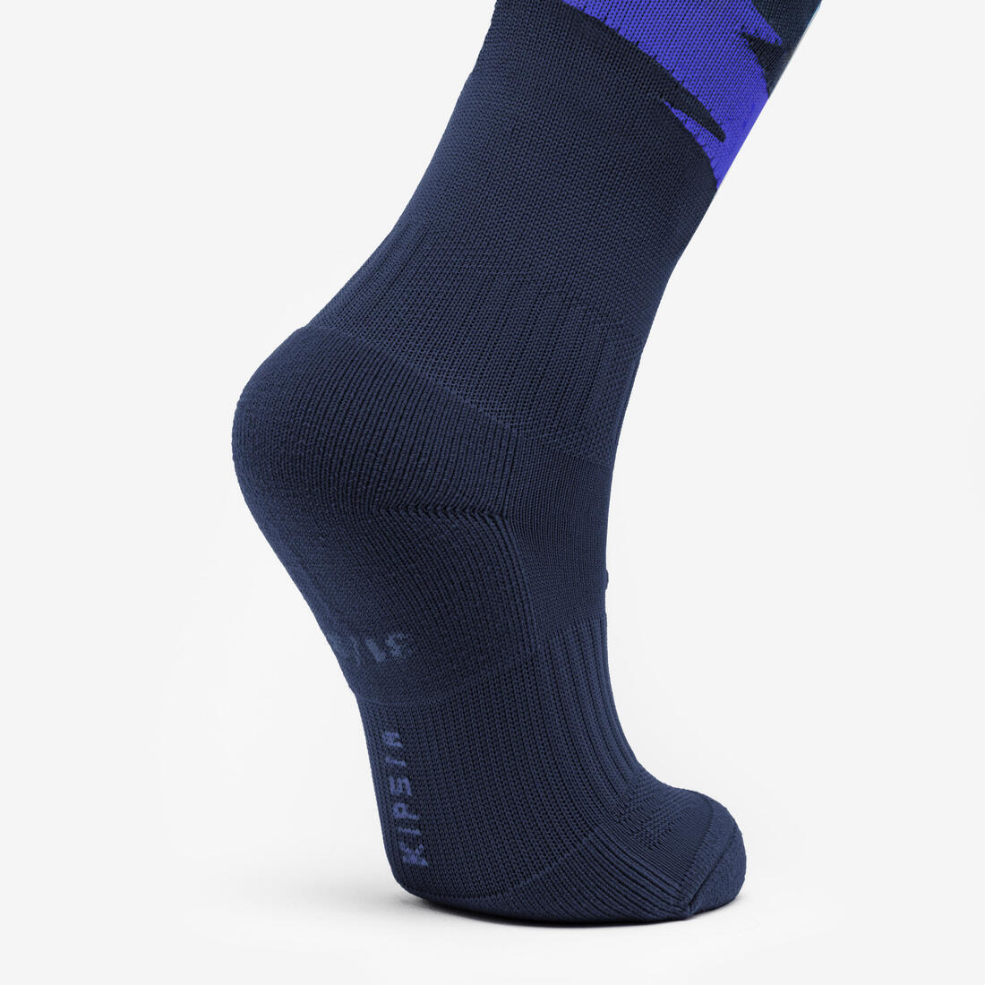 Calcetines de futbol con rinoceronte azul marino con Viralto Kids Roar - Image 7