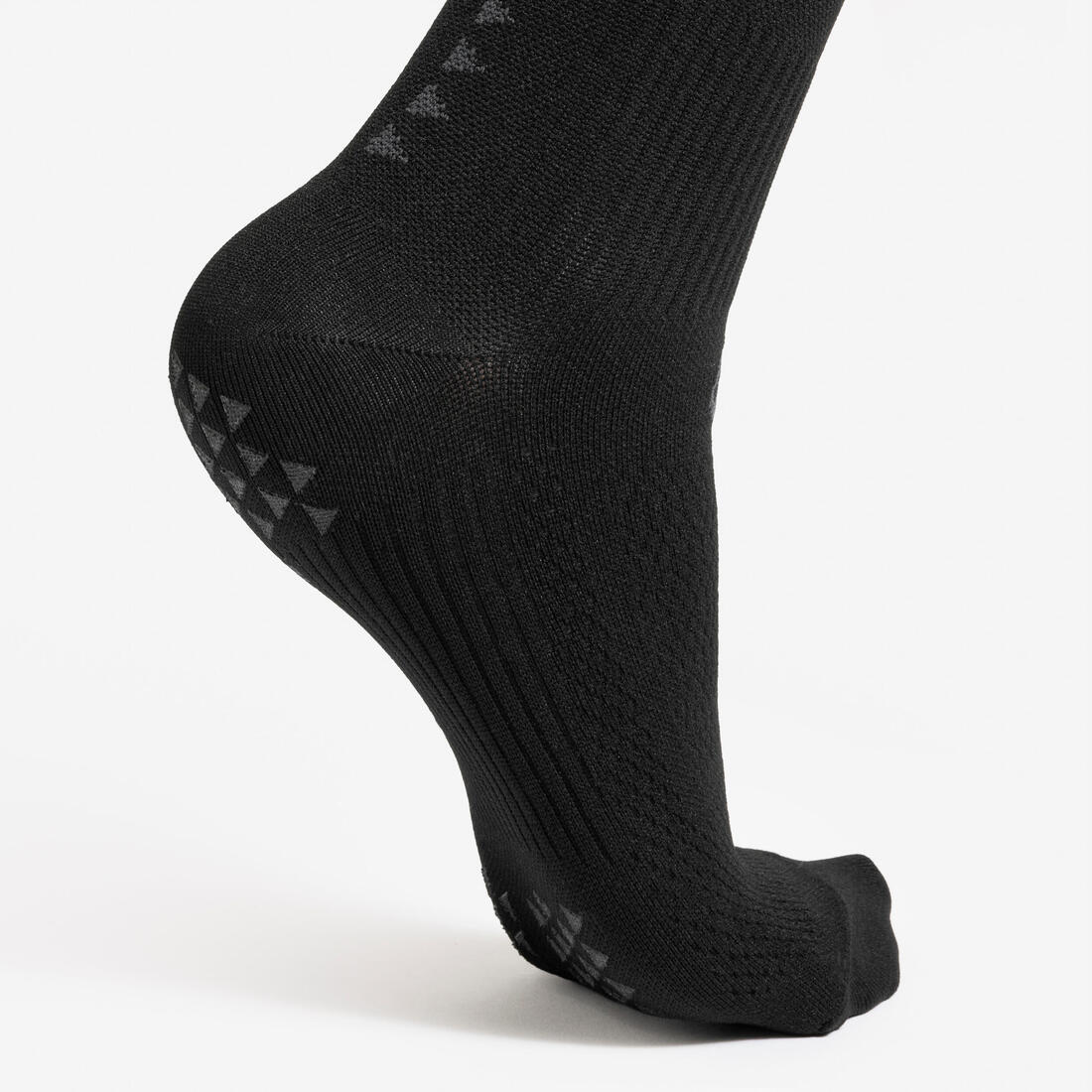 Calcetines de futbol cortos y antideslizantes blancos Viralto MiD - Image 7