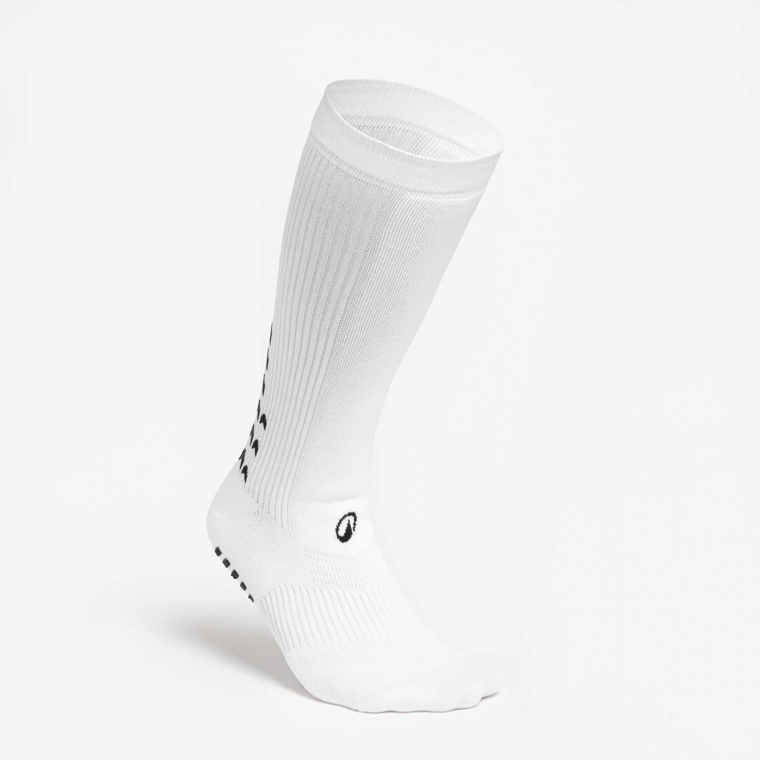 Calcetines de futbol de media caña blancos para adulto Viralto II - Image 2