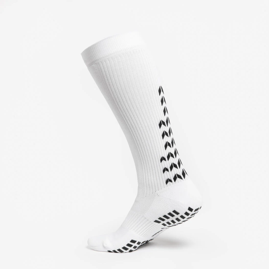 Calcetines de futbol de media caña blancos para adulto Viralto II - Image 7