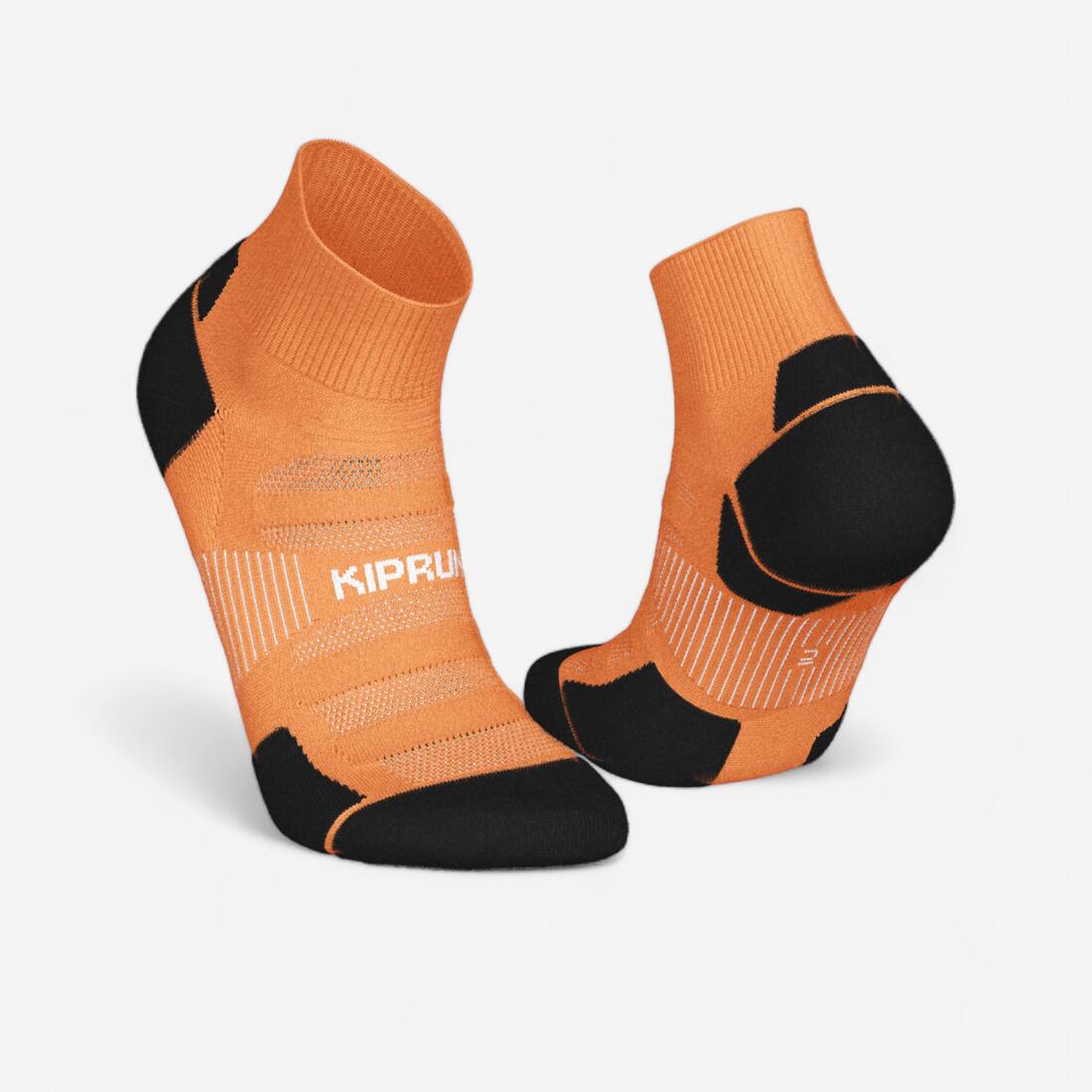 Calcetines de running medios gruesos negros RUN900