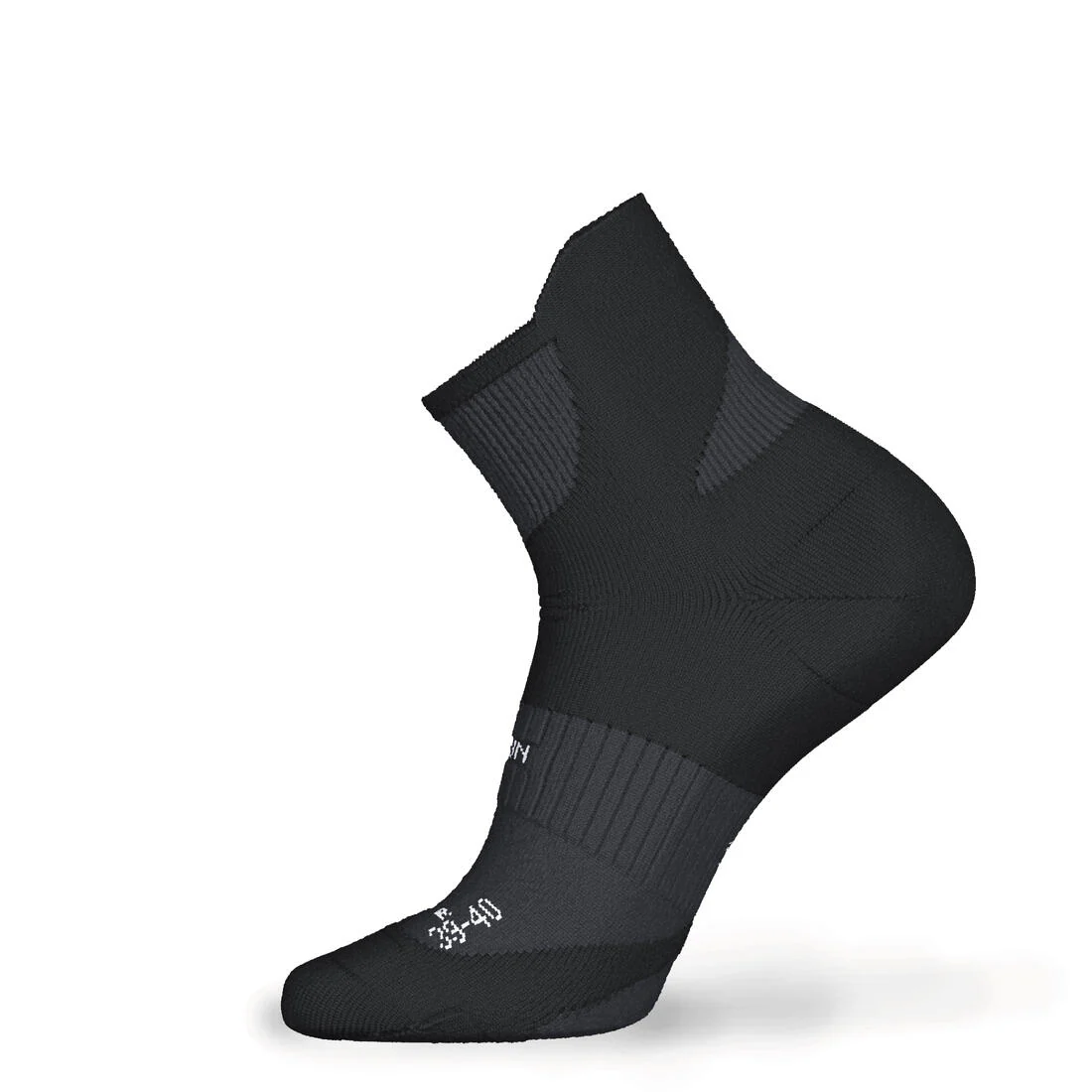 CALCETINES DE RUNNING RUN900 GRUESOS STRAP NEGROS - Image 3