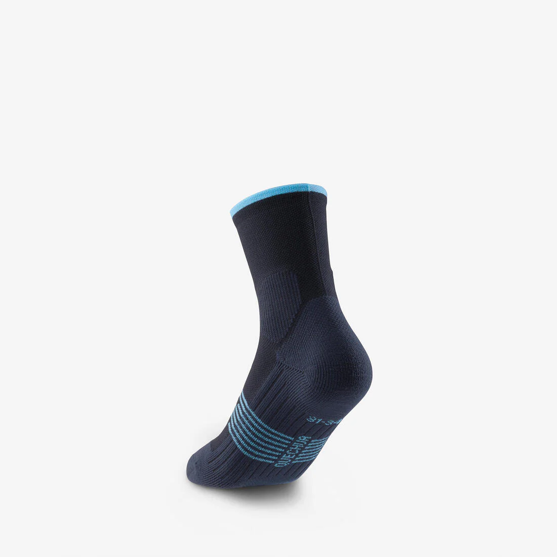 Calcetines de senderismo de altura media cafés para niños 500 (2 pares) - Image 11