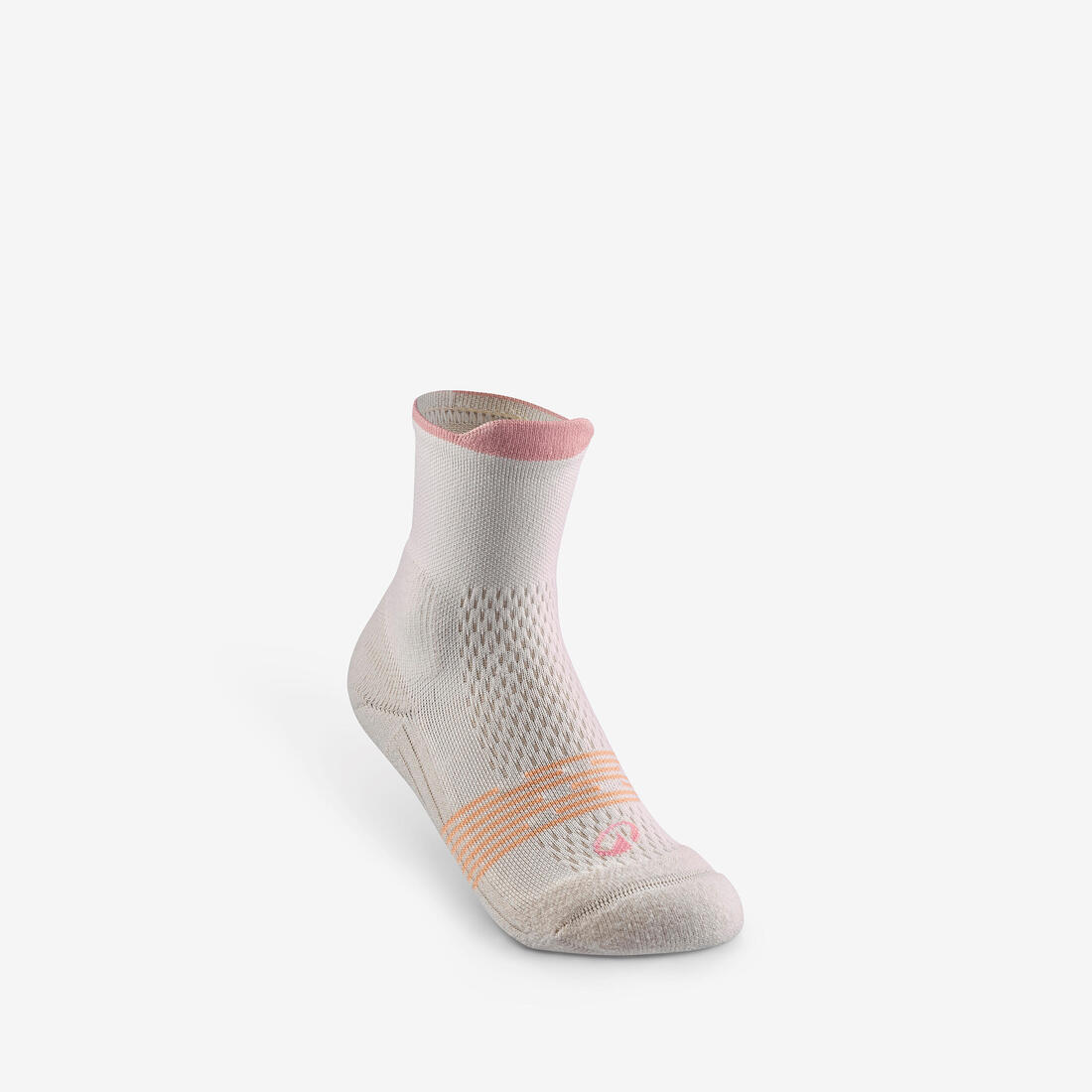 Calcetines de senderismo de altura media cafés para niños 500 (2 pares) - Image 12
