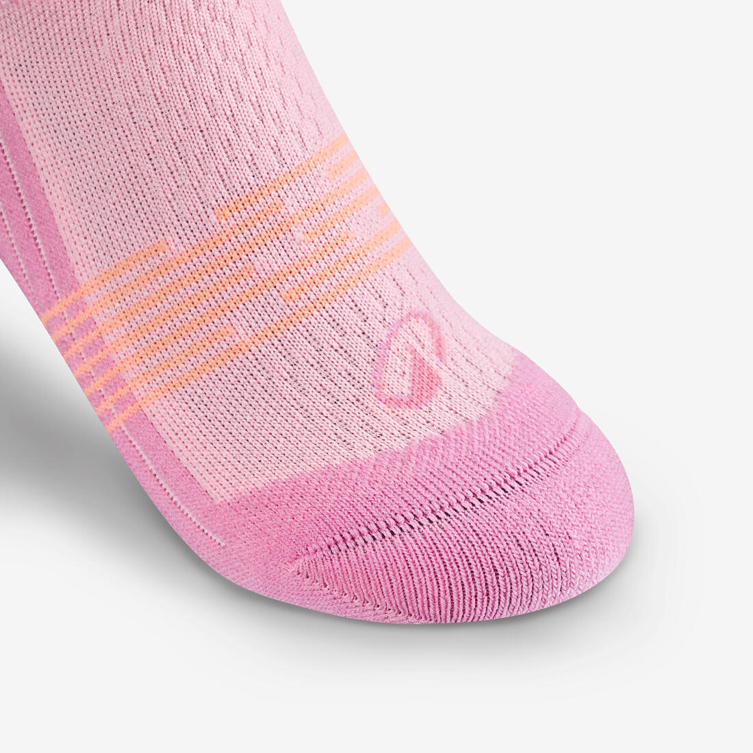 Calcetines de senderismo de altura media cafés para niños 500 (2 pares) - Image 8