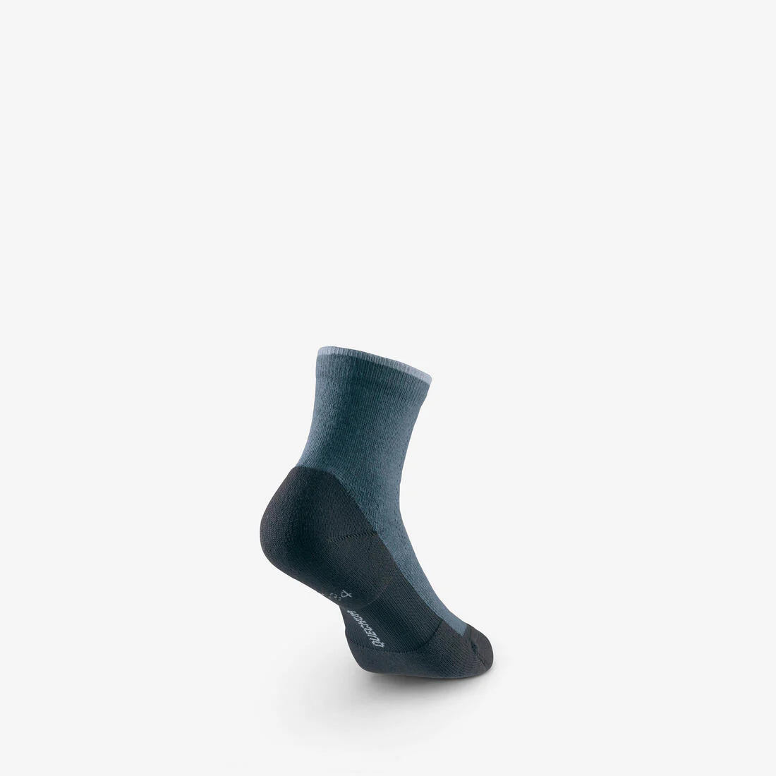Calcetines de senderismo de altura media grises para niños Hike 100 (2 pares) - Image 4