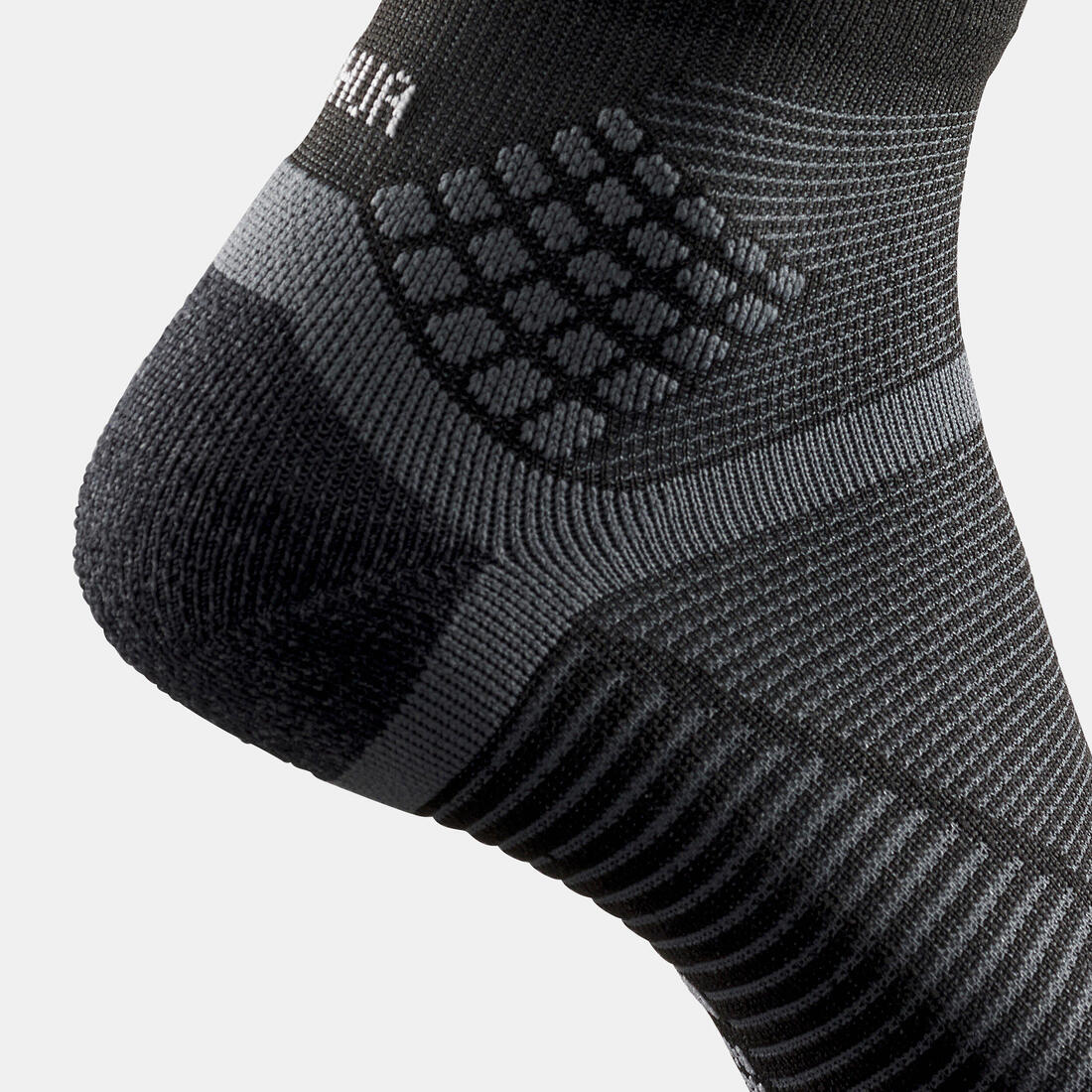Calcetines de senderismo de altura media negros para adultos Hike 500 (2 pares) - Image 12
