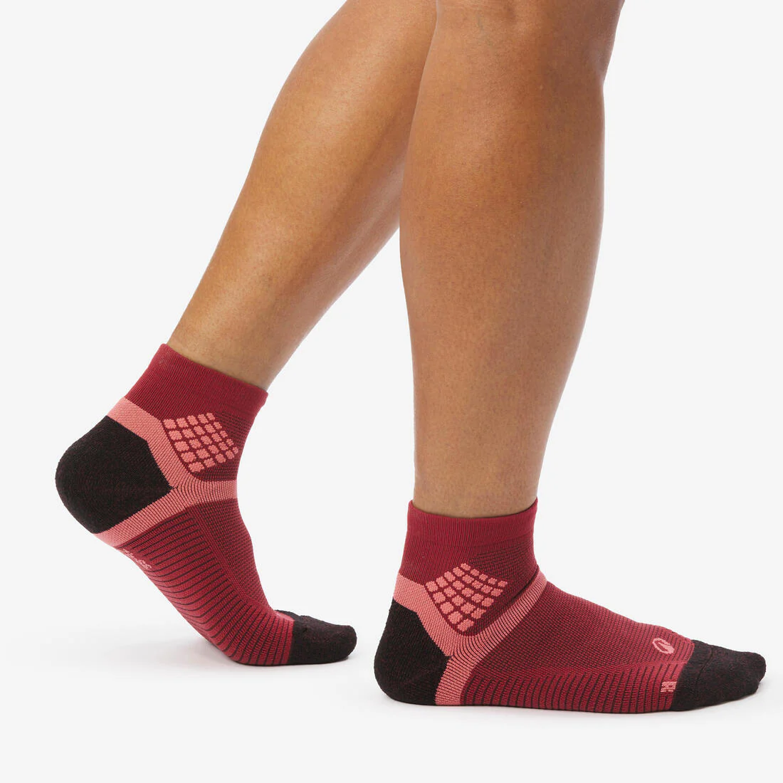 Calcetines de senderismo de altura media negros para adultos Hike 500 (2 pares) - Image 13