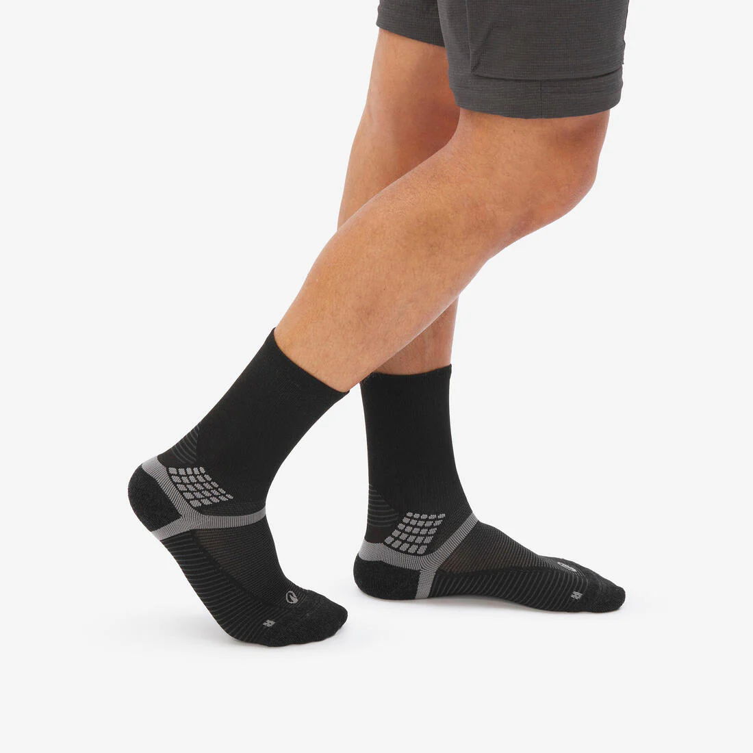 Calcetines de senderismo largos azules para adultos Hike 500 (2 pares) - Image 17