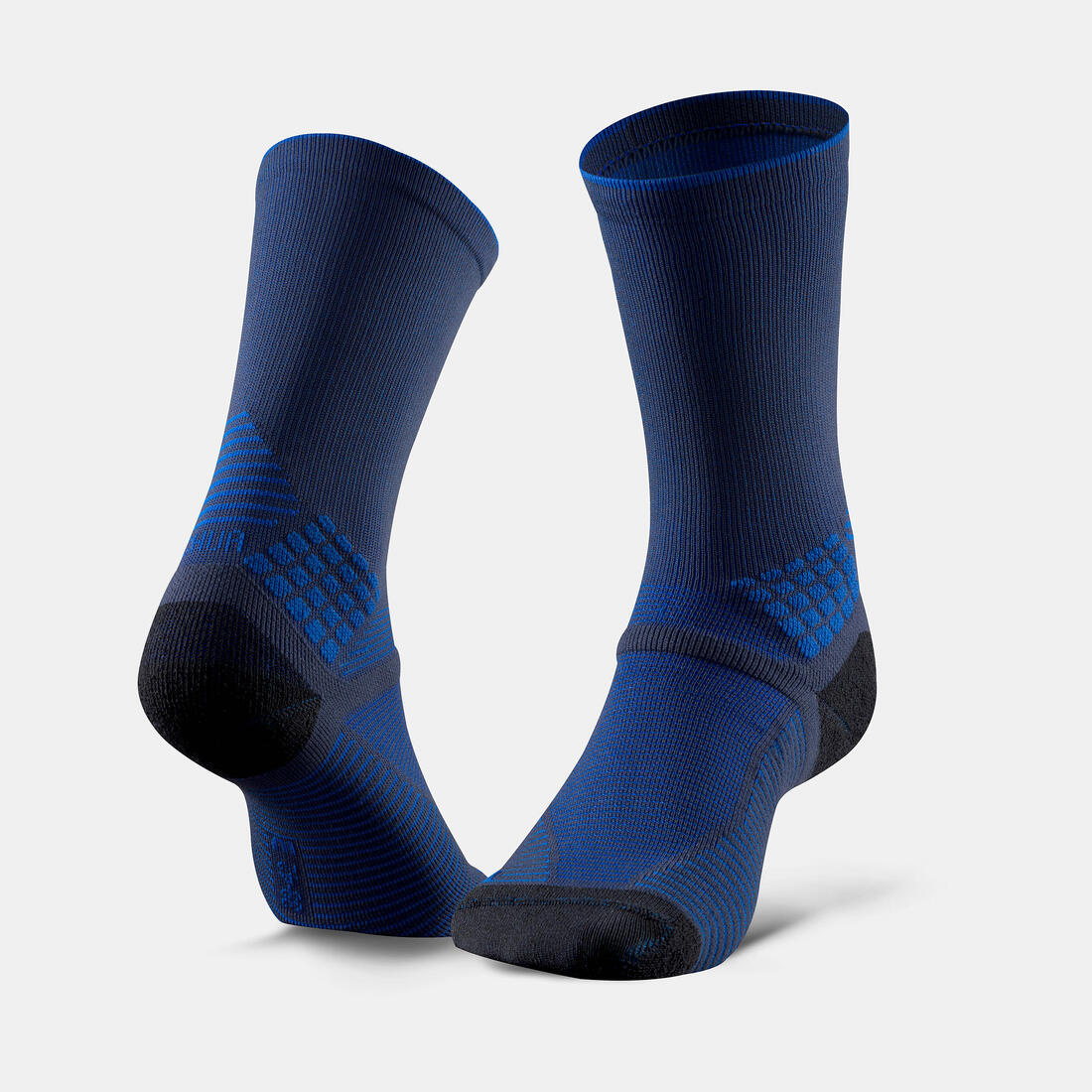 Calcetines de senderismo largos azules para adultos Hike 500 (2 pares) - Image 18