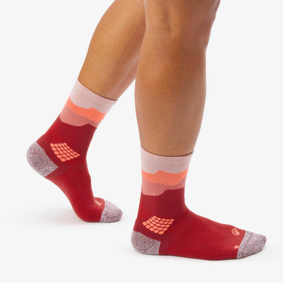 Calcetines de senderismo largos azules para adultos Hike 500 (2 pares) - Image 26