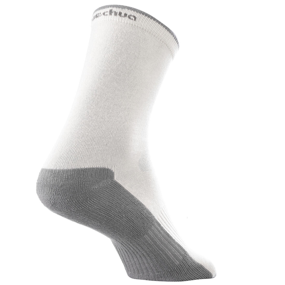 Calcetines de senderismo largos grises para niños MH100 x2 - Image 5