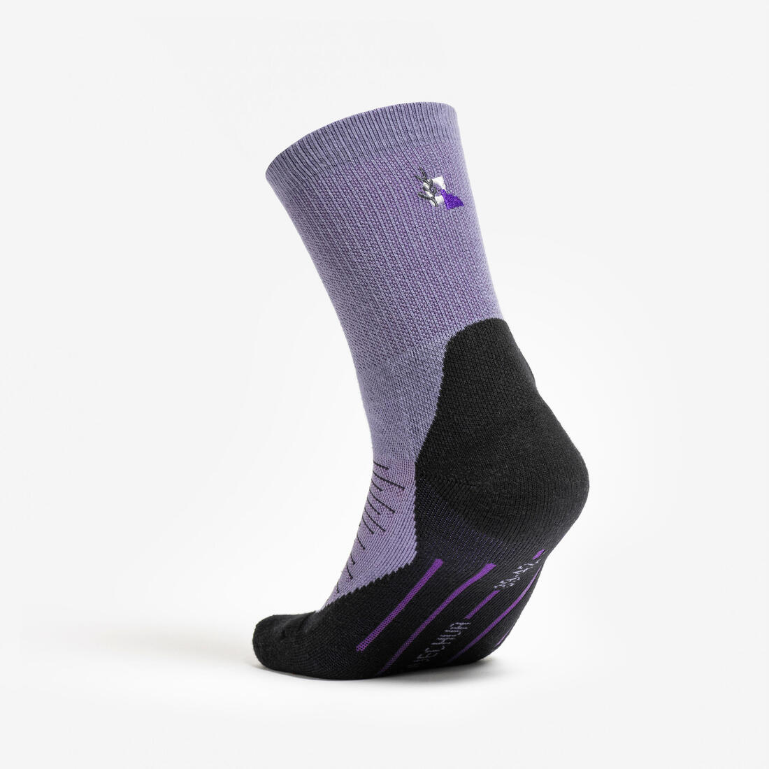 Calcetines de senderismo largos negros para adulto 100 (2 pares) - Image 11
