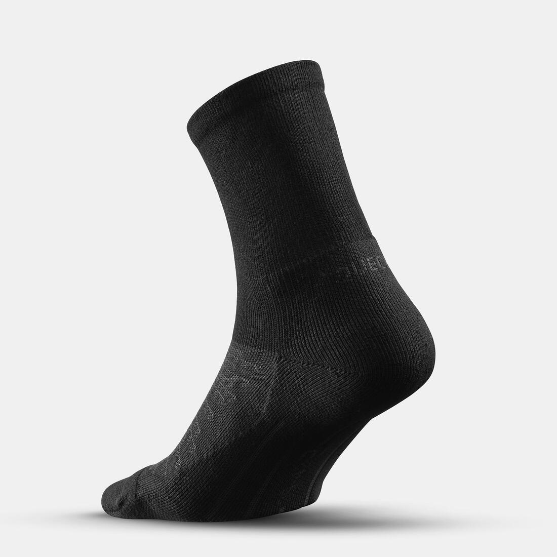 Calcetines de senderismo largos negros para adulto 100 (2 pares) - Image 12