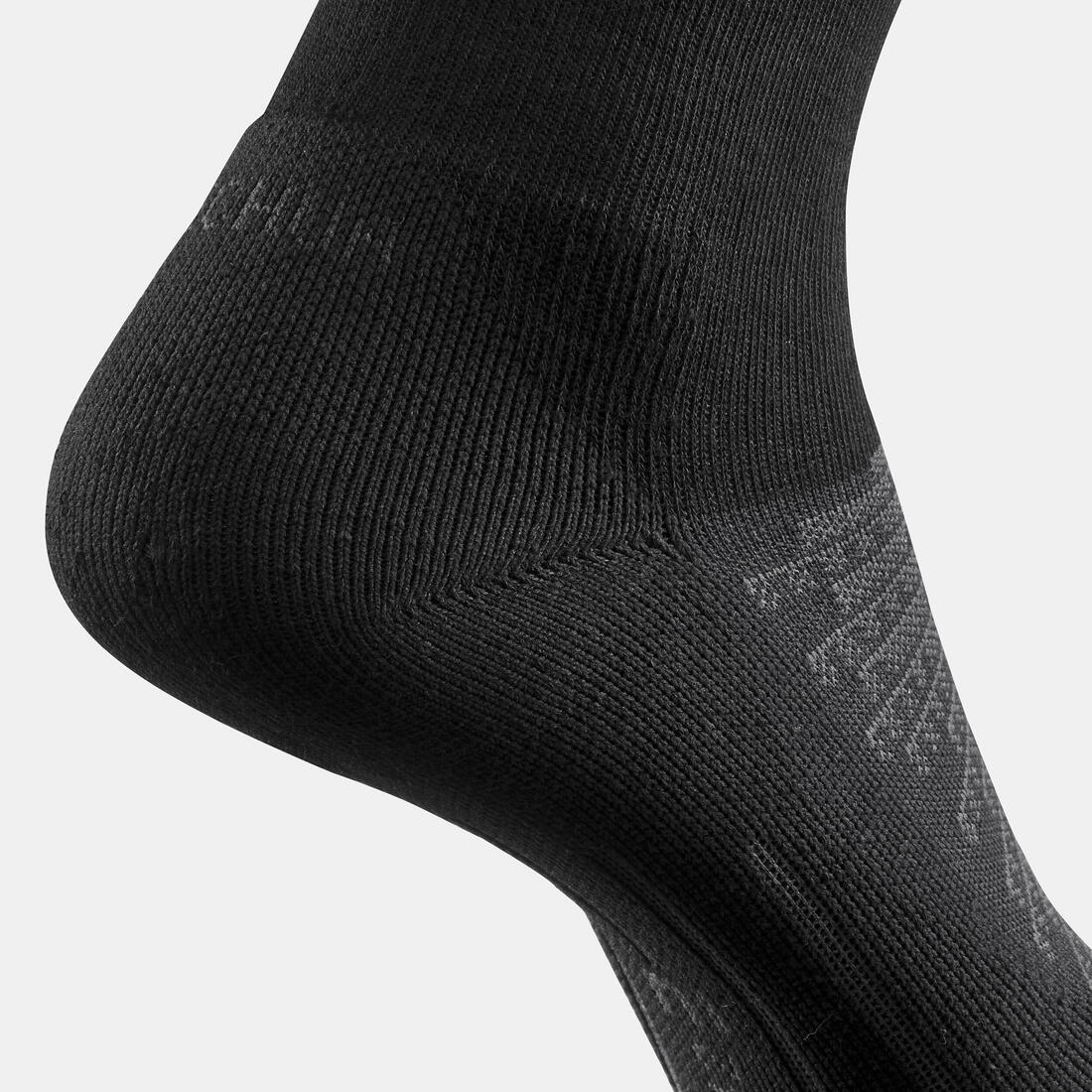 Calcetines de senderismo largos negros para adulto 100 (2 pares) - Image 15