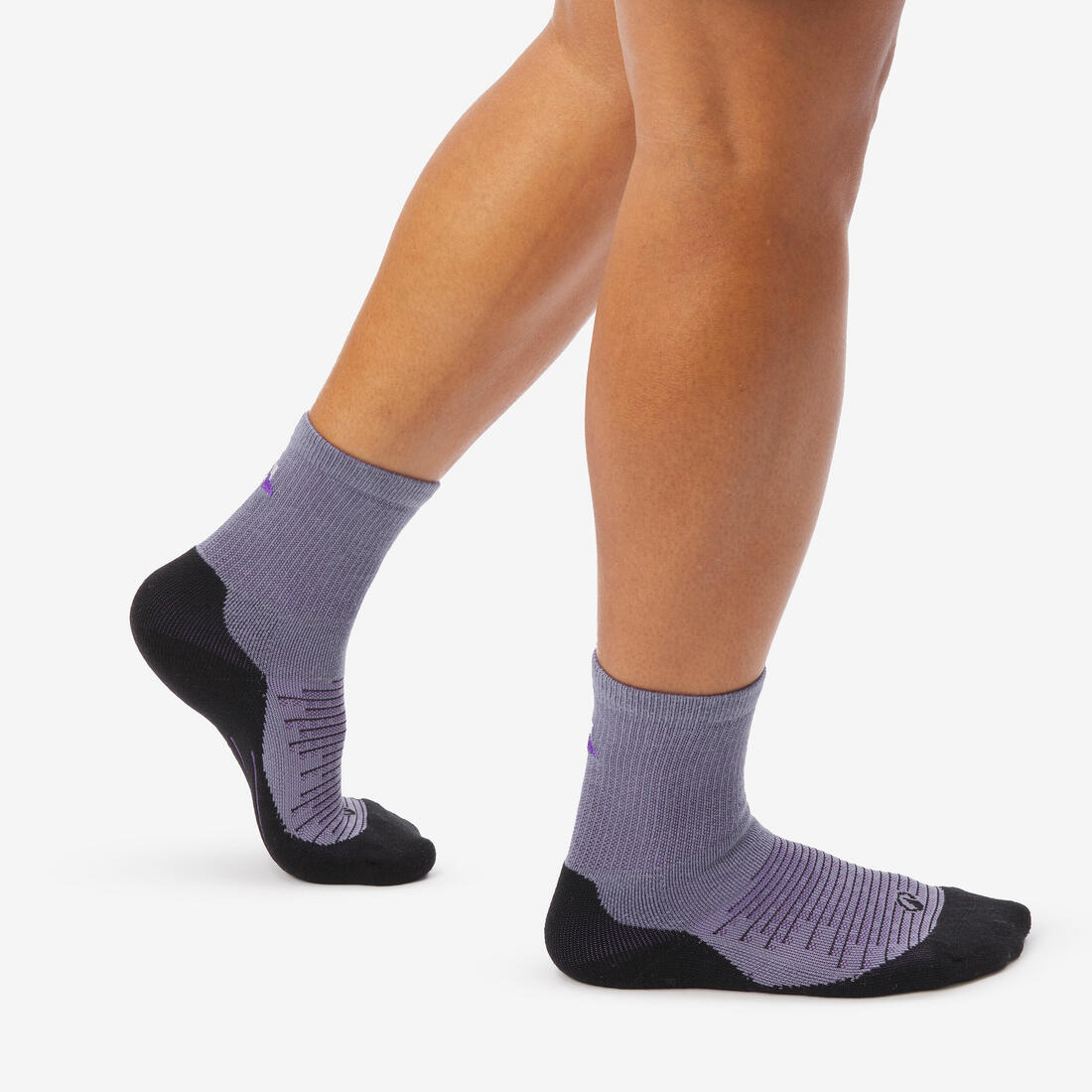 Calcetines de senderismo largos negros para adulto 100 (2 pares) - Image 16