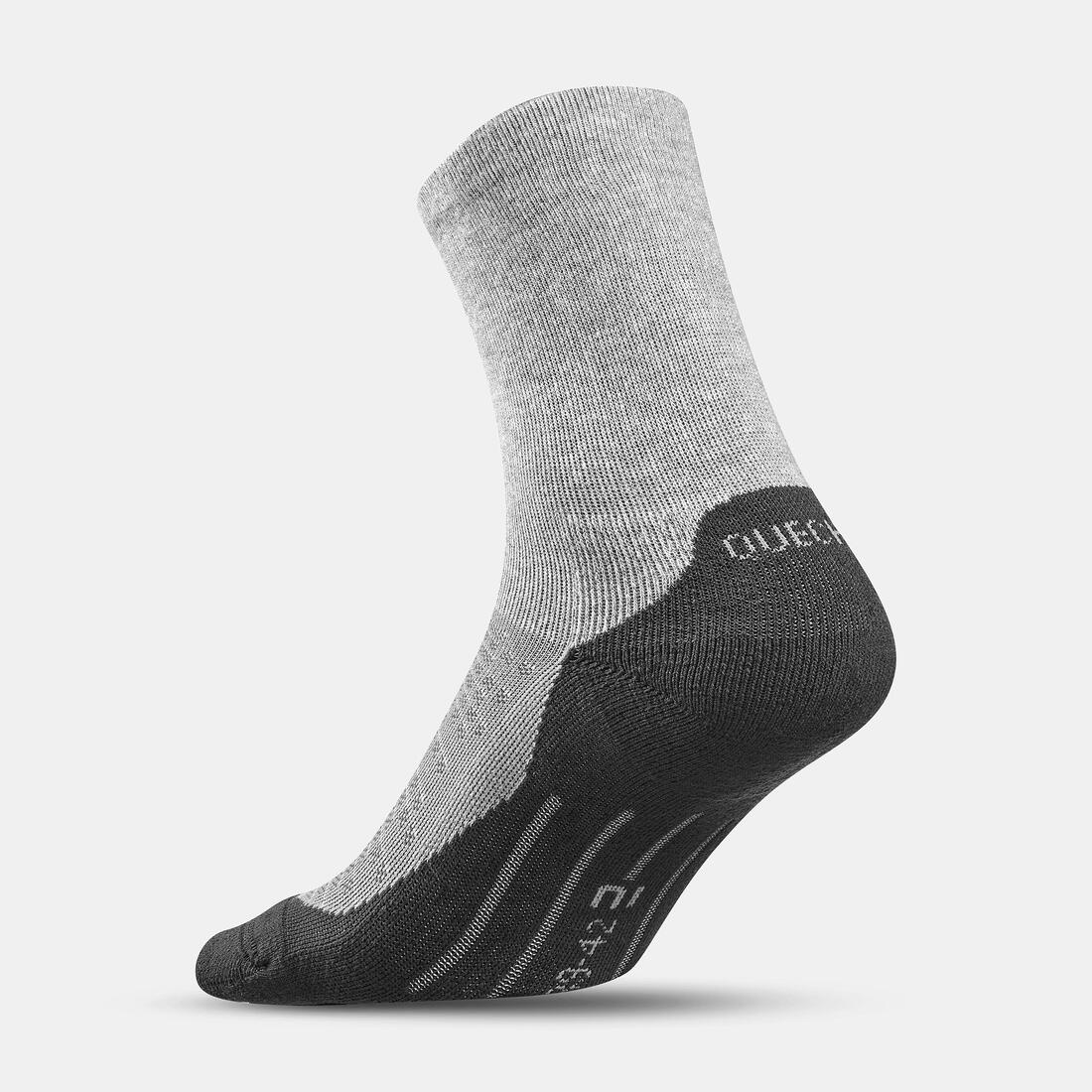 Calcetines de senderismo largos negros para adulto 100 (2 pares) - Image 19