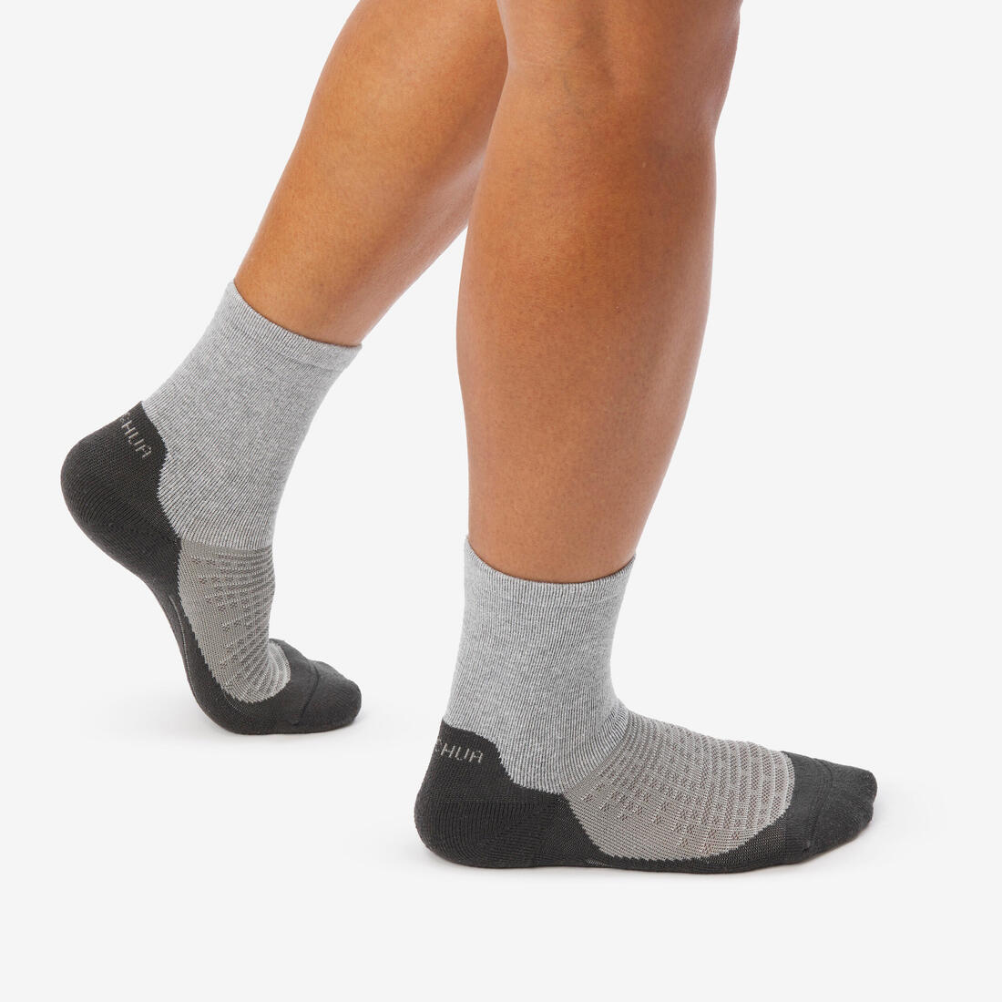 Calcetines de senderismo largos negros para adulto 100 (2 pares) - Image 23