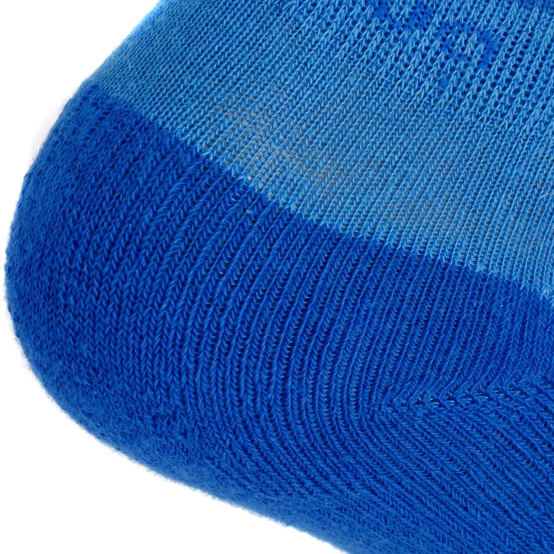 Calcetines de senderismo azul con gris para niños MH100, 2 pares - Image 12