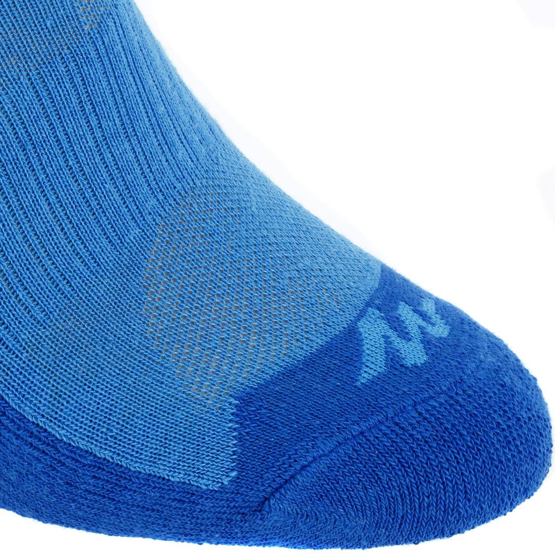 Calcetines de senderismo azul con gris para niños MH100, 2 pares - Image 14