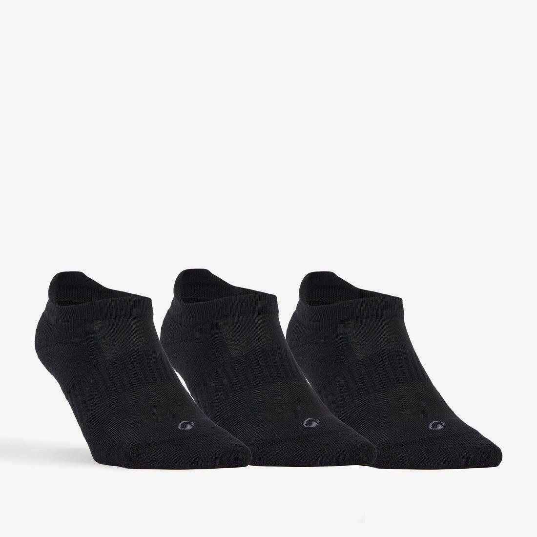 Calcetines de tenis cortos negros Decathlon RS 500, 3 pares - Image 3