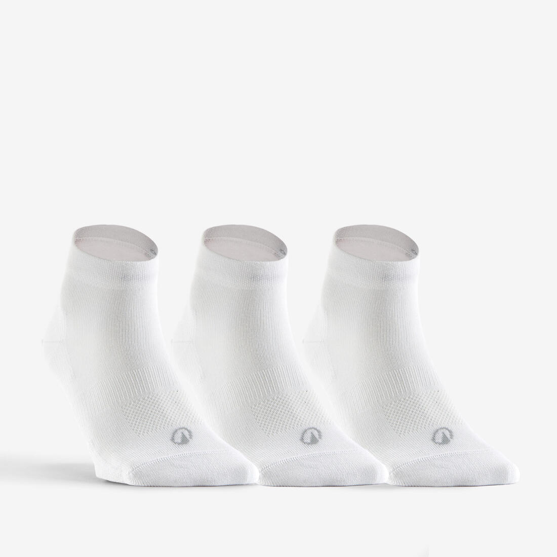 Calcetines de tenis de media caña blancos RS 160, 3 pares
