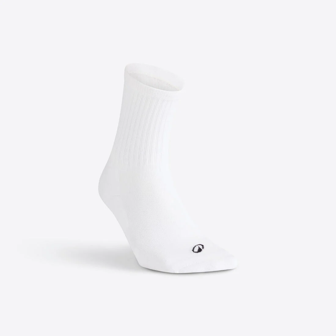 Calcetines largos de deporte blanco RS 100, lote de 3 pares - Image 2