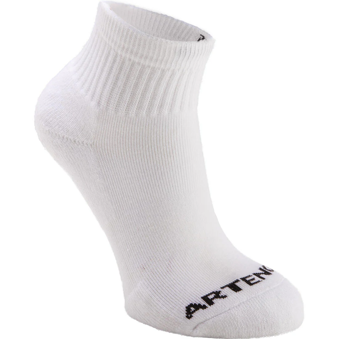 CALCETINES MEDIOS TENIS Niños  ARTENGO  RS 100 PAQ DE 3 BLANCO - Image 2