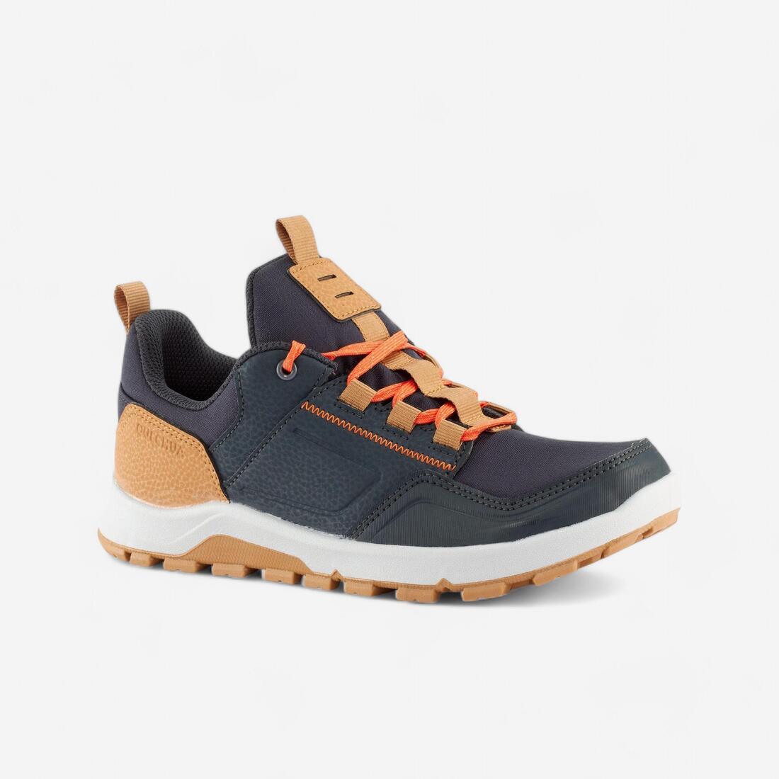 calzado de senderismo niños caña baja con cordones NH500 LOW AZUL - 35 a 38