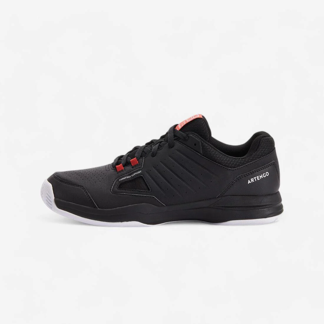 CALZADO DE TENIS HOMBRE TIERRA BATIDA TS 500 NEGRO ROJO LADRILLO - Image 2