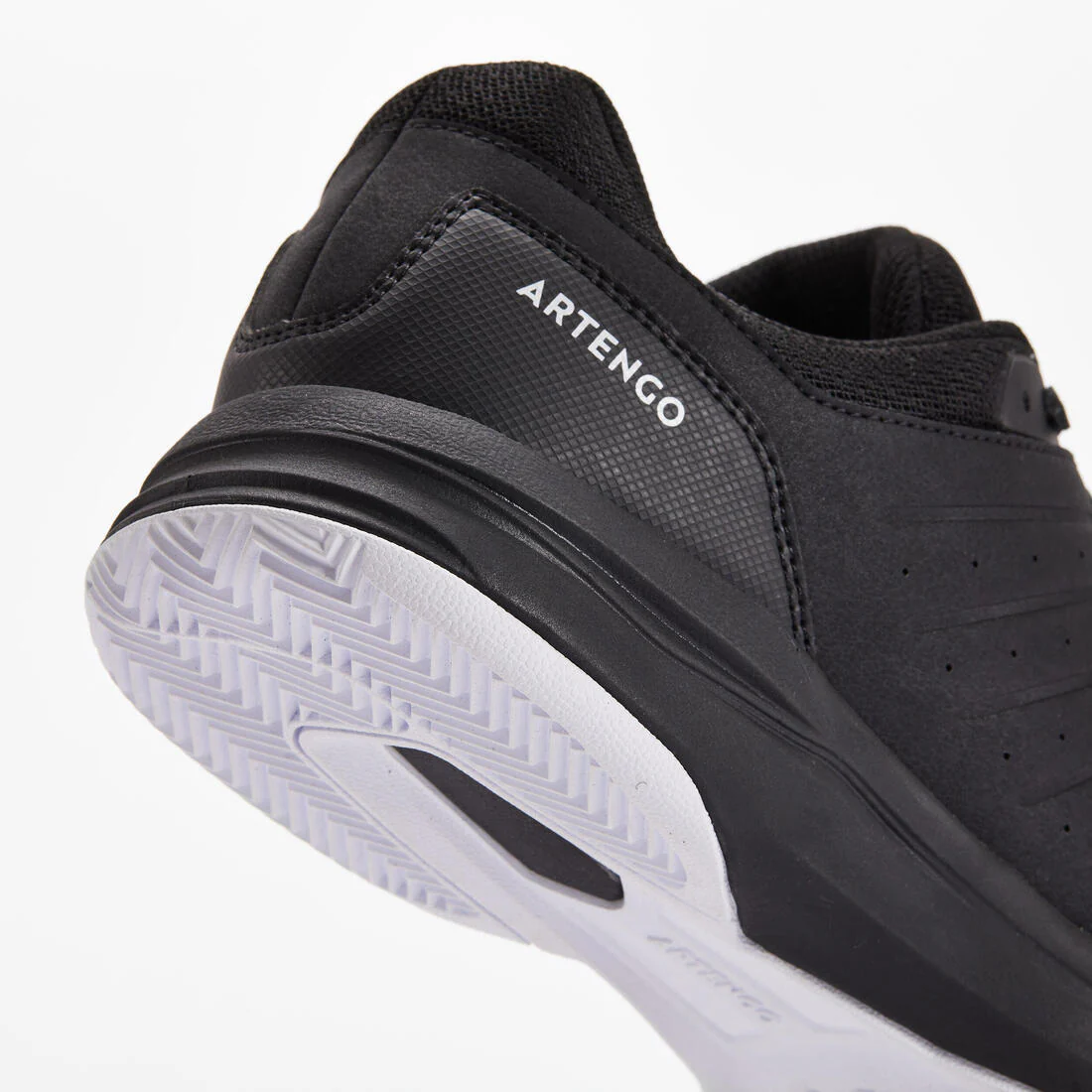 CALZADO DE TENIS HOMBRE TIERRA BATIDA TS 500 NEGRO ROJO LADRILLO - Image 4