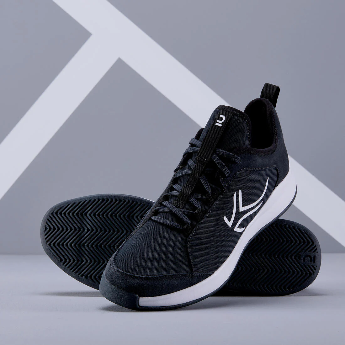 CALZADO DE TENIS HOMBRE TS130 GRIS OSCURO MULTI COURT - Image 5