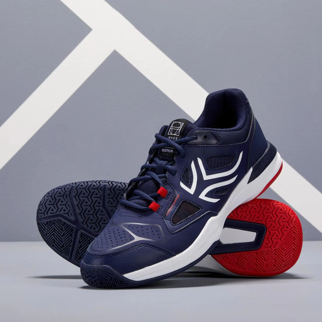 CALZADO DE TENIS HOMBRE TS500 AZUL MARINO MULTI COURT - Image 13