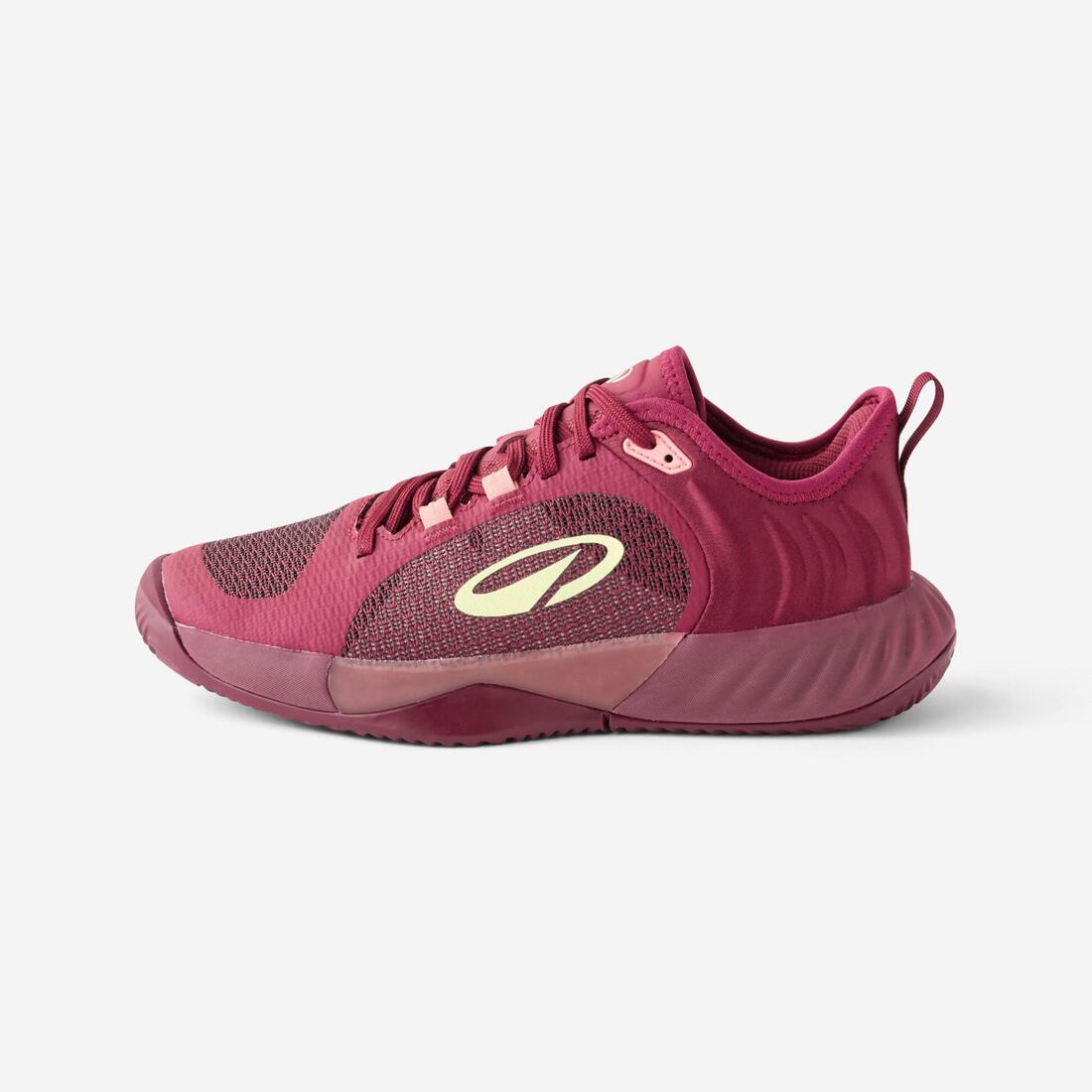 Calzado de tenis para arcilla cómodo violeta para mujer Kuikma Unrupt Team