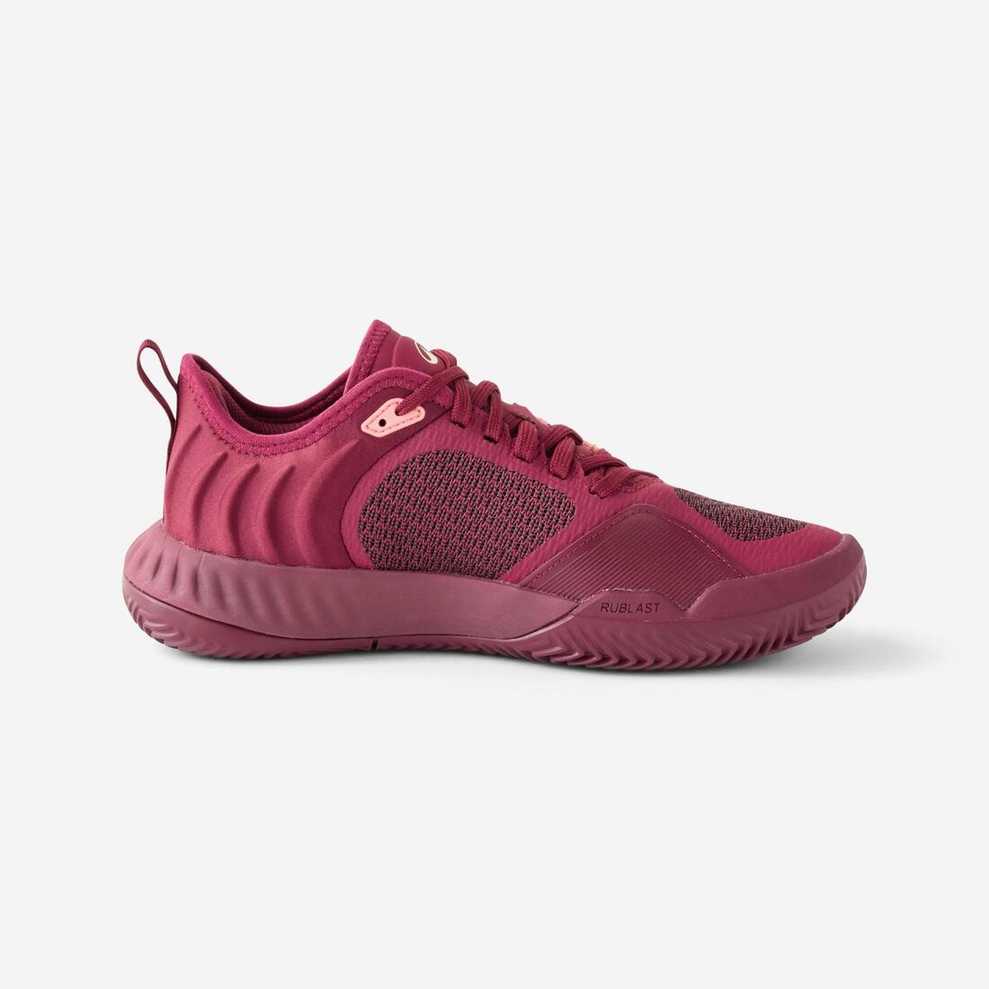 Calzado de tenis para arcilla cómodo violeta para mujer Kuikma Unrupt Team - Image 5