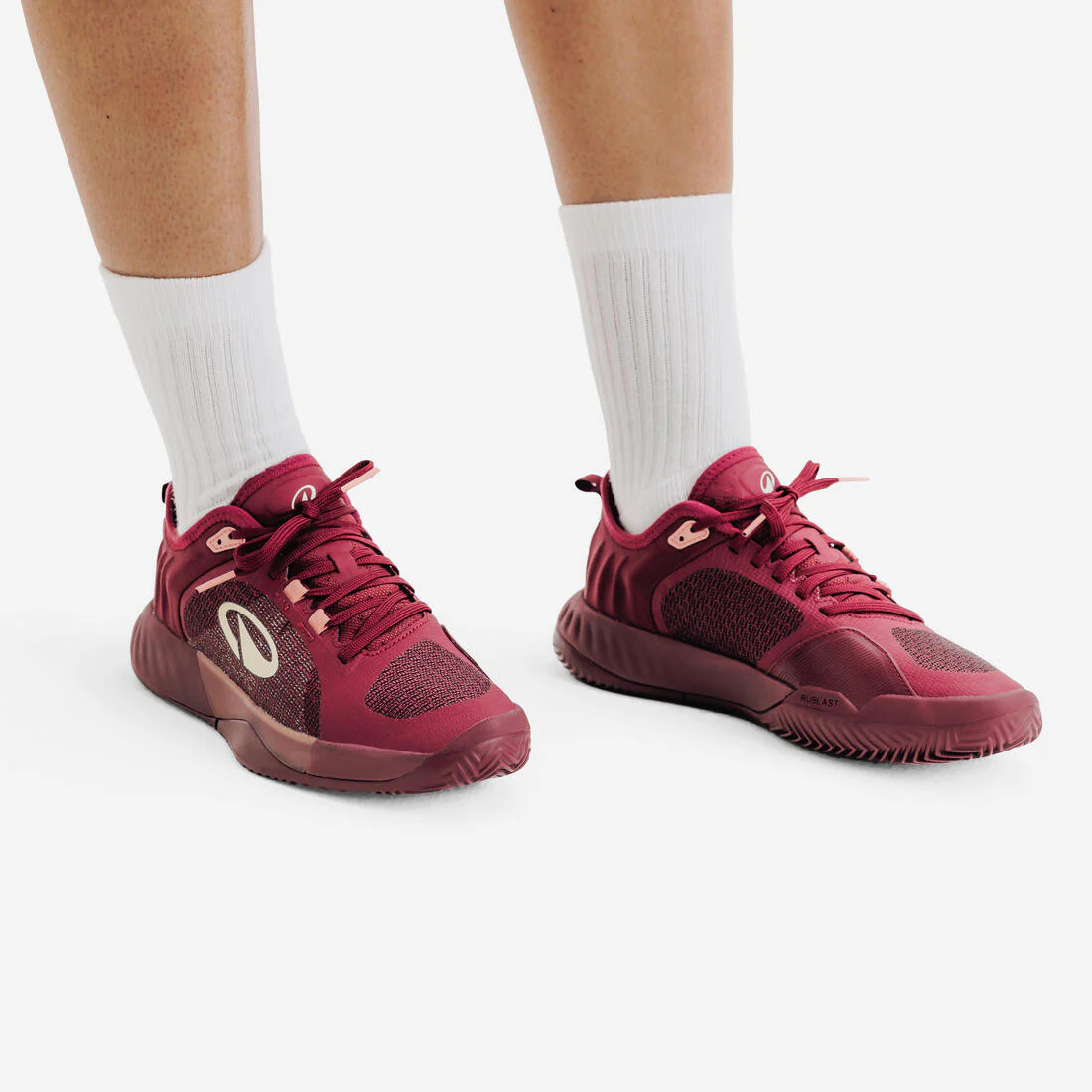 Calzado de tenis para arcilla cómodo violeta para mujer Kuikma Unrupt Team - Image 6