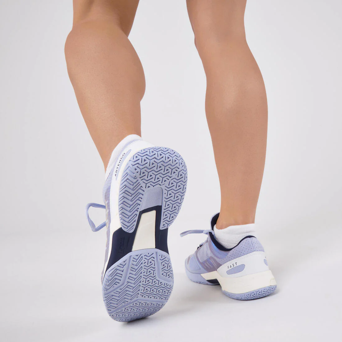 Calzado de tenis para mujer Multipista - Artengo FAST Azul lavanda - Image 10