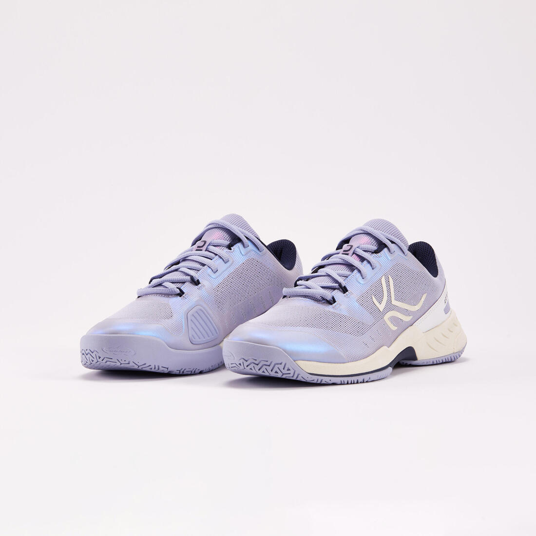 Calzado de tenis para mujer Multipista - Artengo FAST Azul lavanda - Image 3
