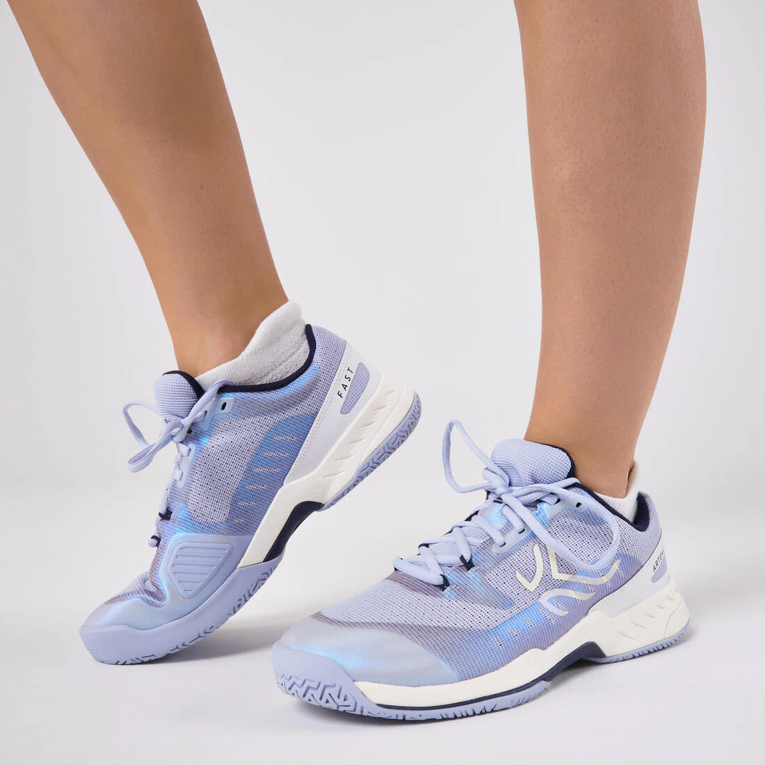 Calzado de tenis para mujer Multipista - Artengo FAST Azul lavanda - Image 9