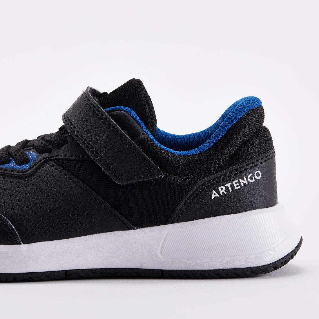 Calzado de tennis con tira de velcro blanco y amarillo para niños Essential KD - Image 10