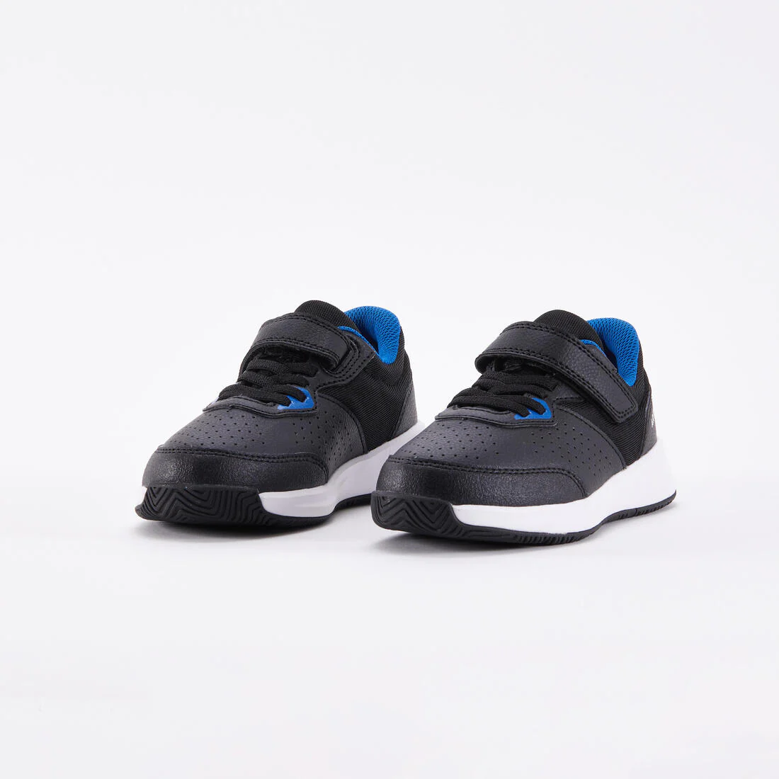 Calzado de tennis con tira de velcro blanco y amarillo para niños Essential KD - Image 12